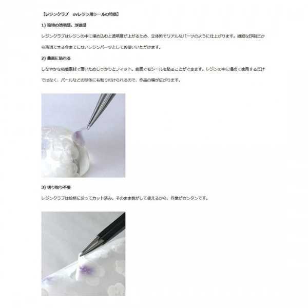 レジンクラブ レジンシール 彼岸花 赤 両面印刷 RC-LIL-101 極薄 封入素材 花 曼珠沙華 リアル ハンドメイド 手芸 アクセサリーパーツ デコレーション ジェルネイル