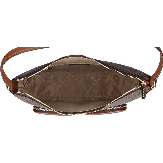 マイケルコース ショルダーバッグ レディース アウトレットブランド MICHAEL KORS メリット 35S6G0WL3B-BR BROWN