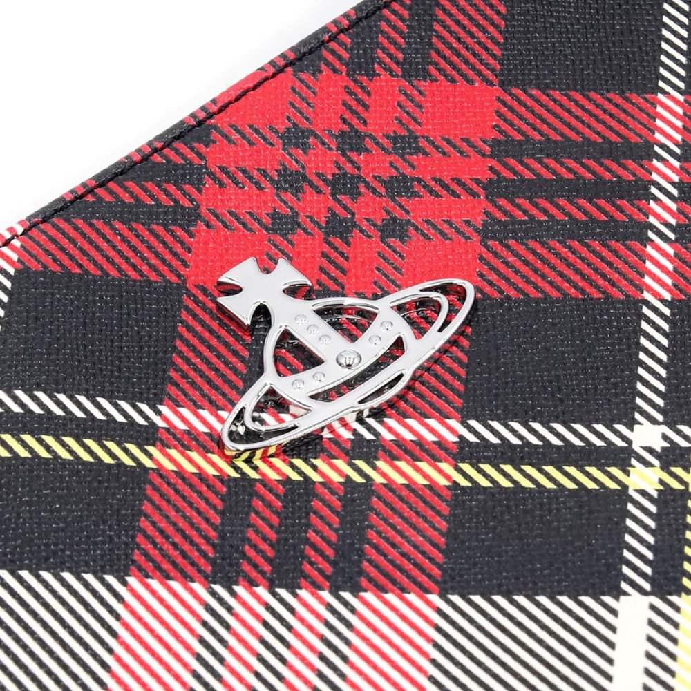 ヴィヴィアンウエストウッド トートバッグ レディース Vivienne Westwood 4205007D S0012 PF O101 NEW EXHIBITION TARTAN ニューエキシビション タータンチェック マルチカラー ショッパーバッグ オーブ