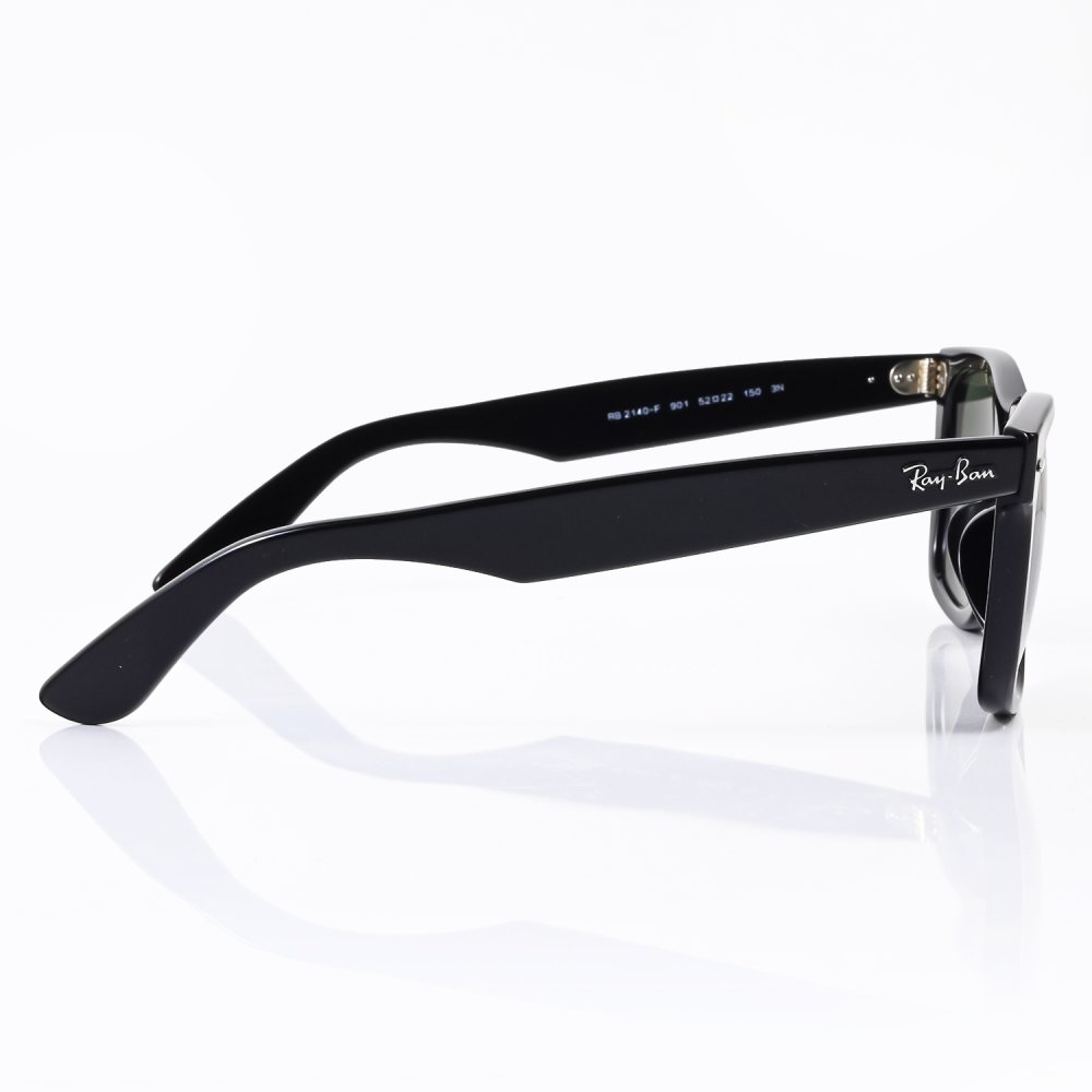 レイバン Ray-Ban サングラス オリジナル ウェイファーラー 52サイズ ローブリッジフィット アジアンフィット ウェリントン スクエア型 男女兼用 メンズ レディース グリーン RB2140F 901 52 22 150 3N 【スペシャルラッピング660円(別売り)】送別会 誕生日 お中元 結婚祝い 結婚式 高級 父の日 母の日 ホワイトデー