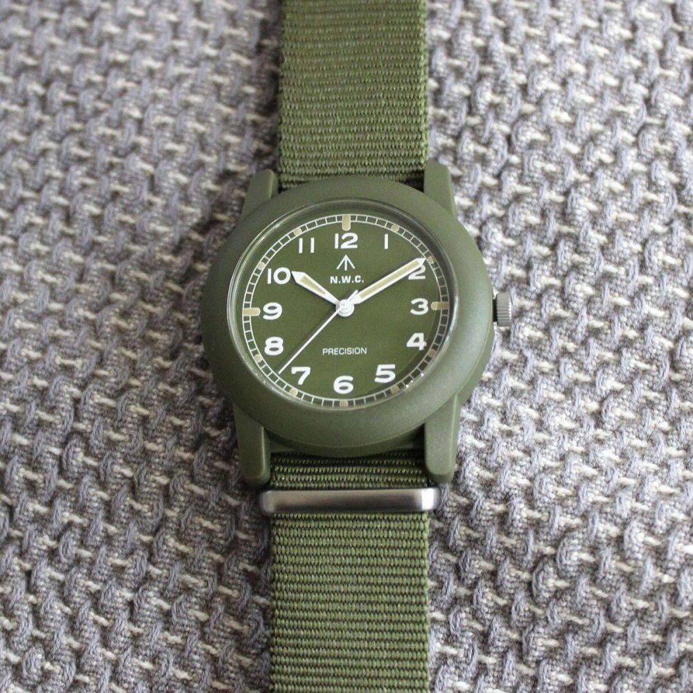 ナバルウォッチ NAVAL WATCH 腕時計 メンズ レディース ミリタリー Camper TYPE カーキ Mil.-08ca-OG【2026 新作】