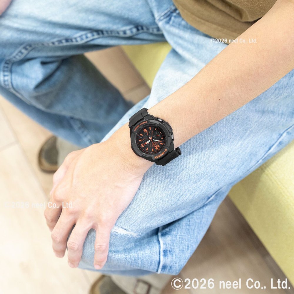 G-SHOCK 電波 ソーラー 電波時計 ブラック 腕時計 カシオ Gショック スカイコックピット GW-3000B-1AJF