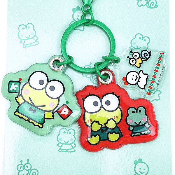 サンリオ けろけろけろっぴ 3連キーホルダー レトロ サンリオキャラクターズ5 Sanrio