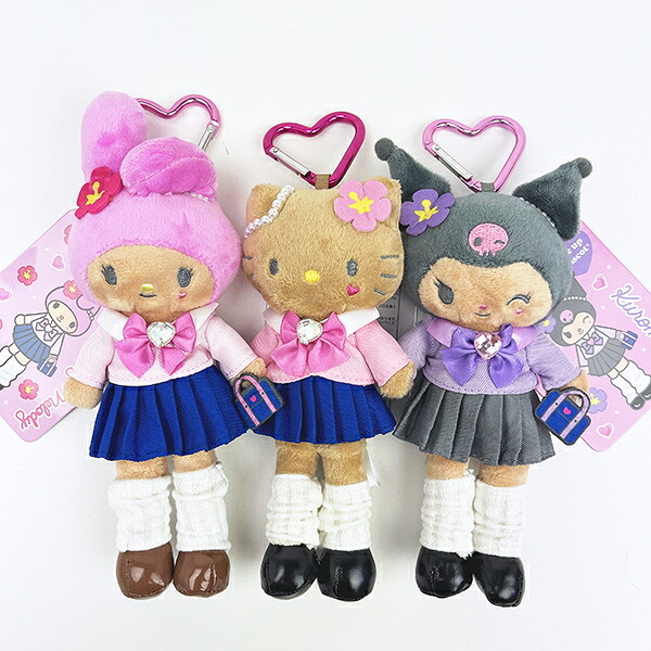 サンリオ 日焼け マイメロディ スタイルアップマスコットキーホルダー (コギャル) Sanrio