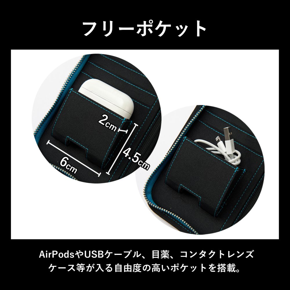 ［ゴルベ］パスポートウォレット パスポートケース コートキャンバス 送料無料