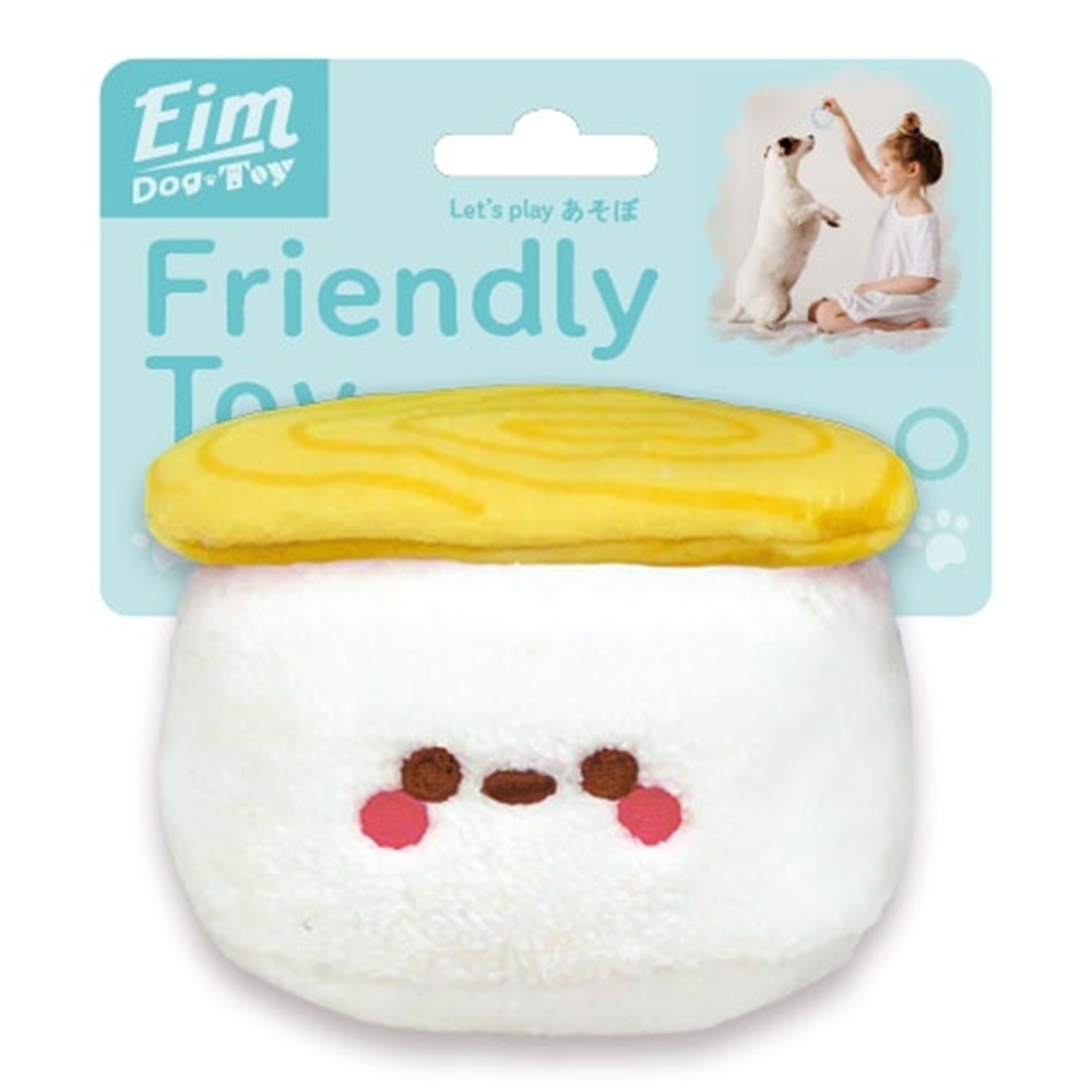 EIM PET エイムペット 犬用おもちゃ おすしちゃん たまご