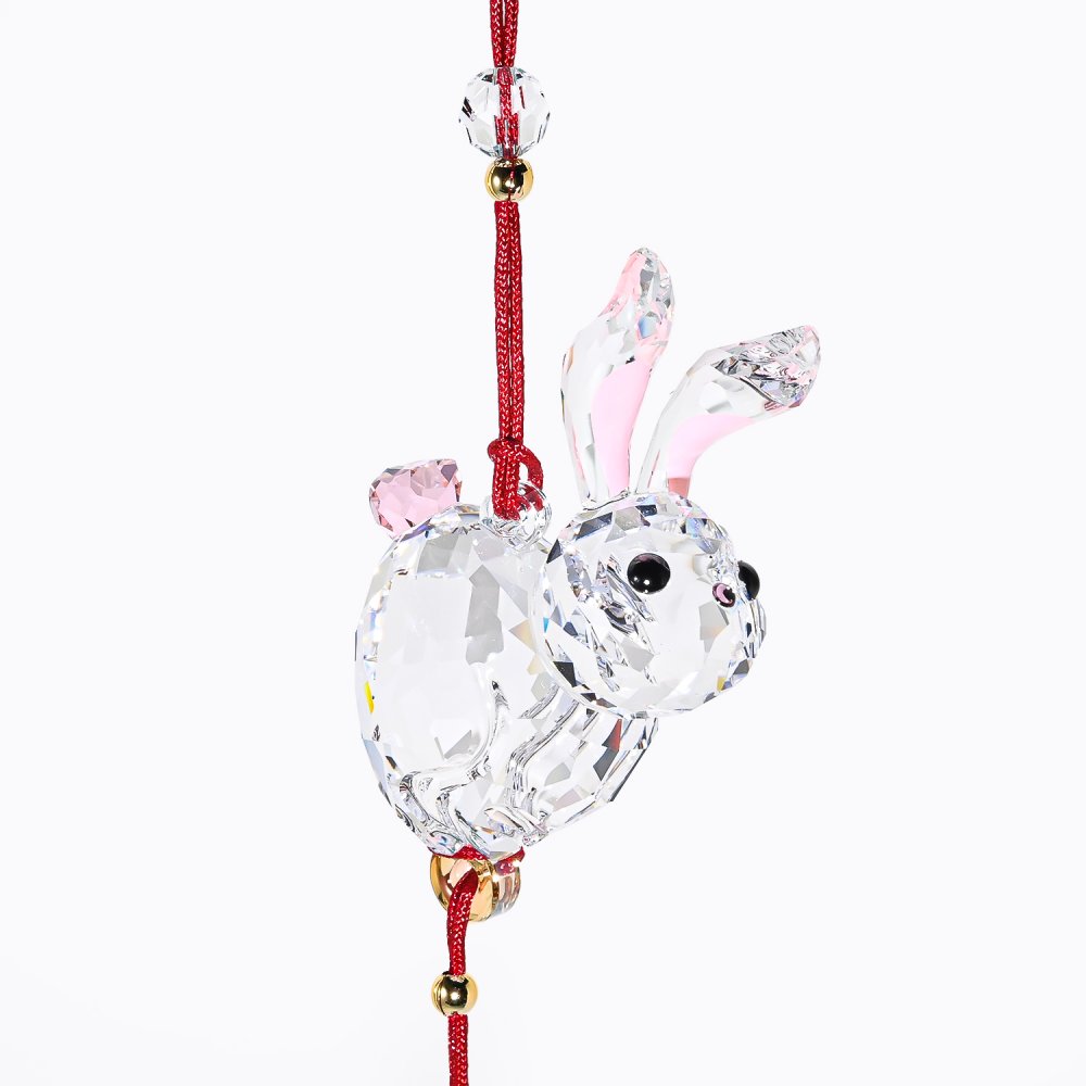 スワロフスキー SWAROVSKI オーナメント Asian Symbols ウサギ 5634039 インテリア雑貨 置物 オブジェ 送別会 誕生日 お中元 結婚祝い 結婚式 高級 父の日 母の日【スペシャルラッピング660円(別売り)】 即日発送 成人祝い ホワイトデー
