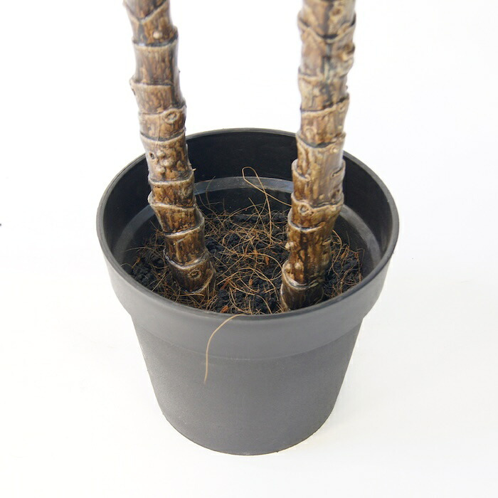 観葉植物 造花 ユッカ BROWN 全高約115cm 中型 フェイクグリーン 本物そっくり おしゃれ インテリア 人工観葉植物 アーティフィシャルグリーン オフィス 店舗 ホテル 開店祝い 室内 青年の木 エレファンティペス フェイク