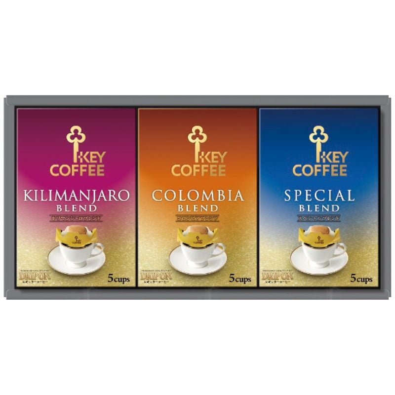【ギフト対応無料】お歳暮・冬ギフト キーコーヒー ドリップオン・レギュラーコーヒーギフト KDV-15L (KDV-15L) ※送料無料(北海道・沖縄は除く)