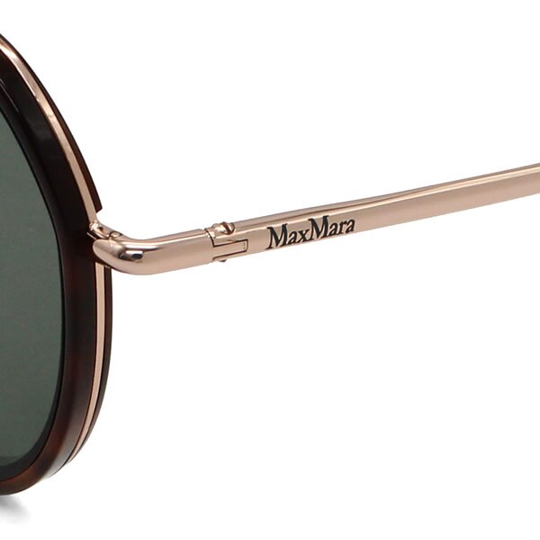 マックスマーラ サングラス MAX MARA MM0148-K/S 52A 57 サングラス ノーズパット MM0148K-52A-57 ハバナ グレー ユニセックス