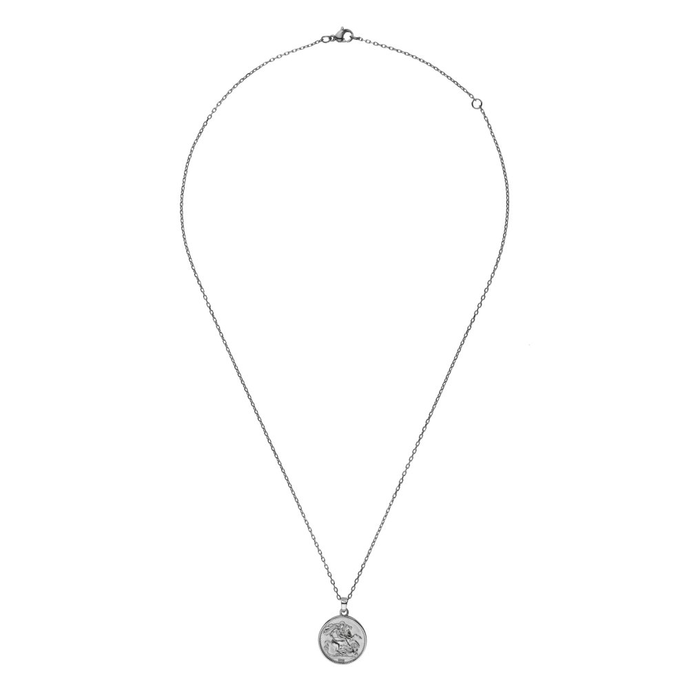 コインネックレス (英国国章の盾／セントジョージ)  Coin Necklac Dress Up ドレスアップe PUPE130