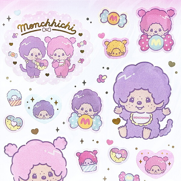 モンチッチ× クリアキャンディシール 文具