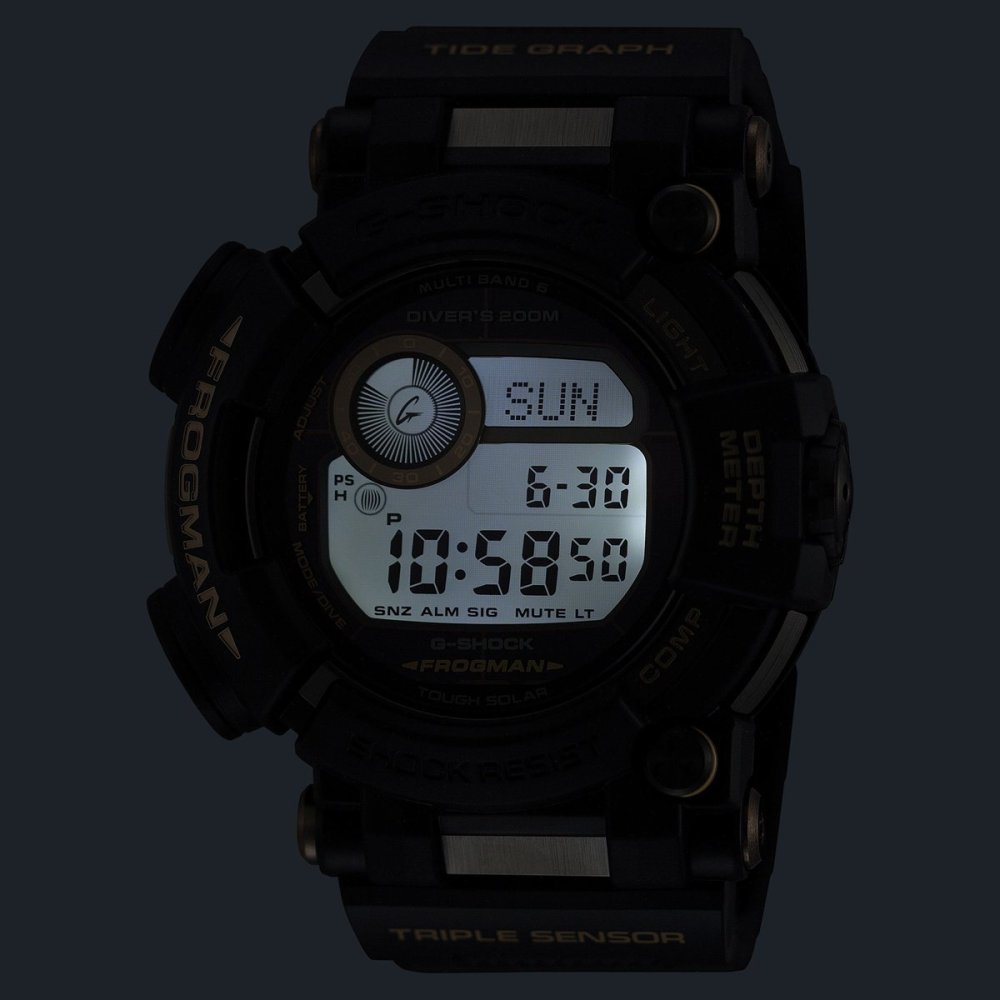 G-SHOCK ジーショック 電波 ソーラー 電波時計 カシオ Gショック CASIO フロッグマン FROGMAN デジタル 腕時計 MASTER OF G GWF-D1000BC-1JF【2026 新作】