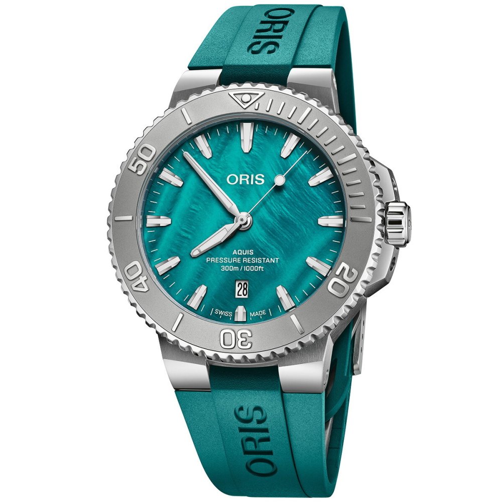 オリス ORIS アクイスデイト ニューヨークハーバー リミテッドエディション II 腕時計 メンズ 限定 01 733 7789 4187-Set