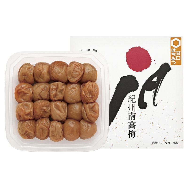 お歳暮・冬ギフト 紀州南高梅 甘口はちみつ梅干(包装済) (2155908) ※送料無料(北海道・沖縄・離島への配送不可)