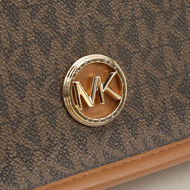 マイケルコース 斜め掛け ショルダーバッグ レディース ブランド MICHAEL KORS LUISA  30R4G99M3V ブラウン