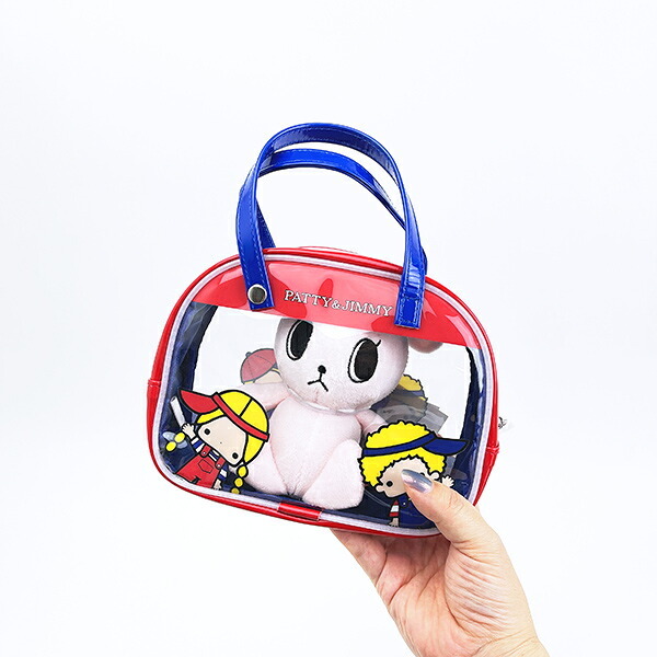 サンリオ パティ＆ジミー ボストンバッグ風ポーチ Sanrio
