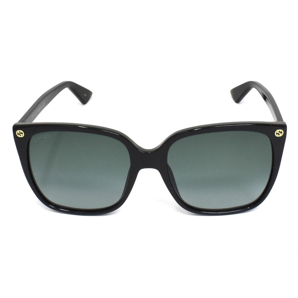 グッチ GUCCI サングラス GG0022S-001 ブラック グレーグラデーション メンズ レディース ユニセックス UVカット