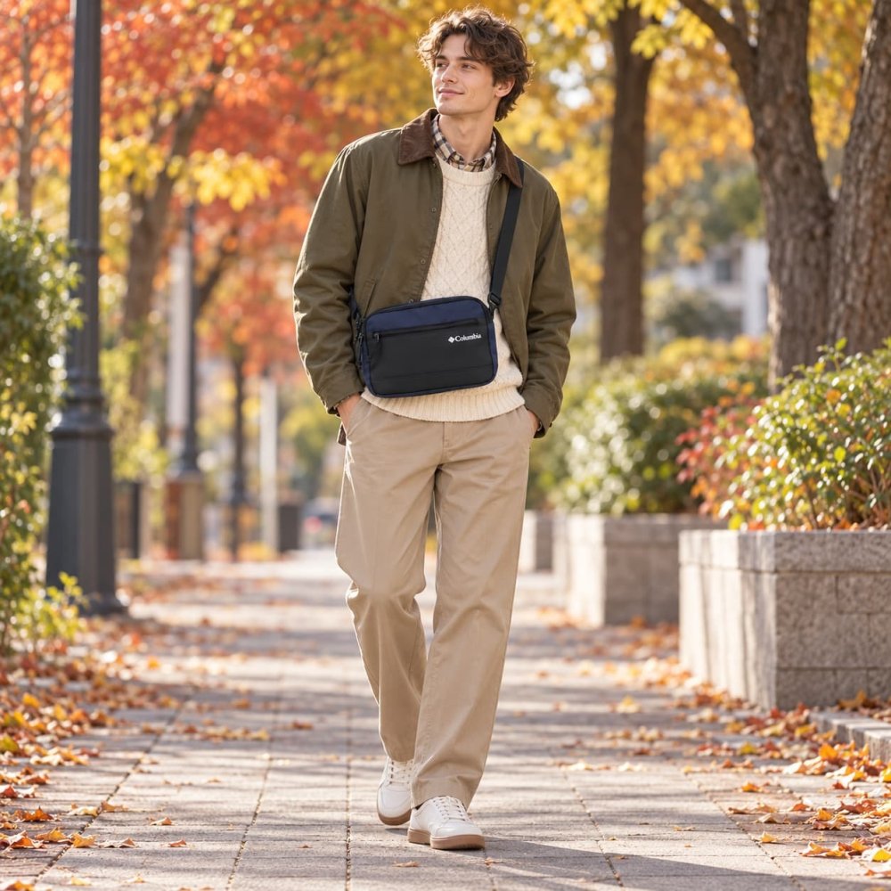 Columbia コロンビア ショルダーバッグ DoodyGarden ショルダー 斜め掛け かばん 鞄 バッグ 普段使い レディース メンズ ギフト プレゼント ブラック pu7289
