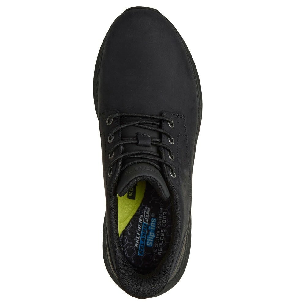 スケッチャーズ スリップインズ メンズ  カジュアルシューズ リラックスドフィット ポラード コルト SKECHERS Slip-ins 205895 ハンズフリー 手を使わずに履ける 靴 ノーマル幅 本革 ビジネスカジュアル
