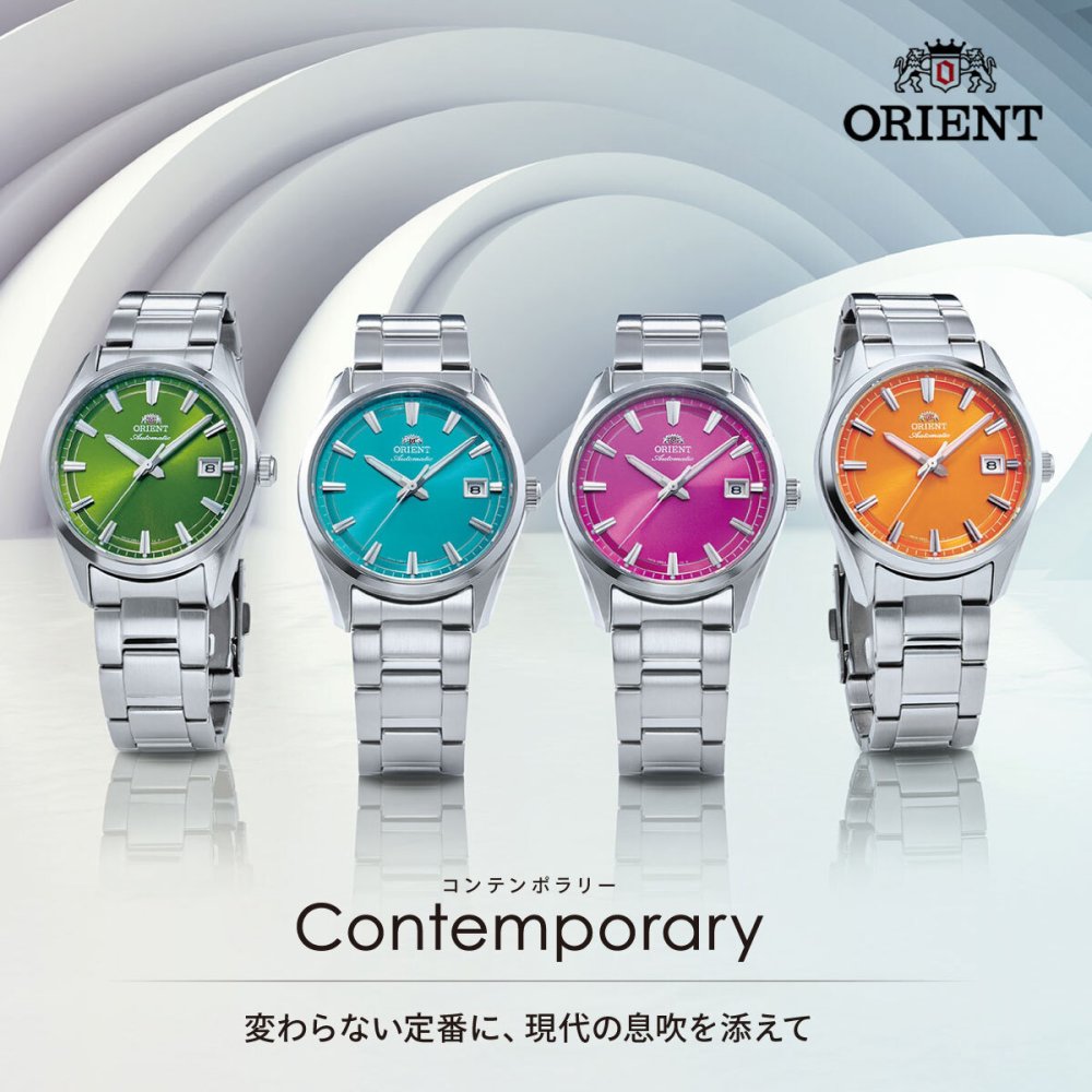 オリエント ORIENT コンテンポラリー Contemporary オリエントストレット サンアンドムーン SUN ＆ MOON 自動巻 腕時計 RN-AK0314E Orient Stretto【2026 新作】