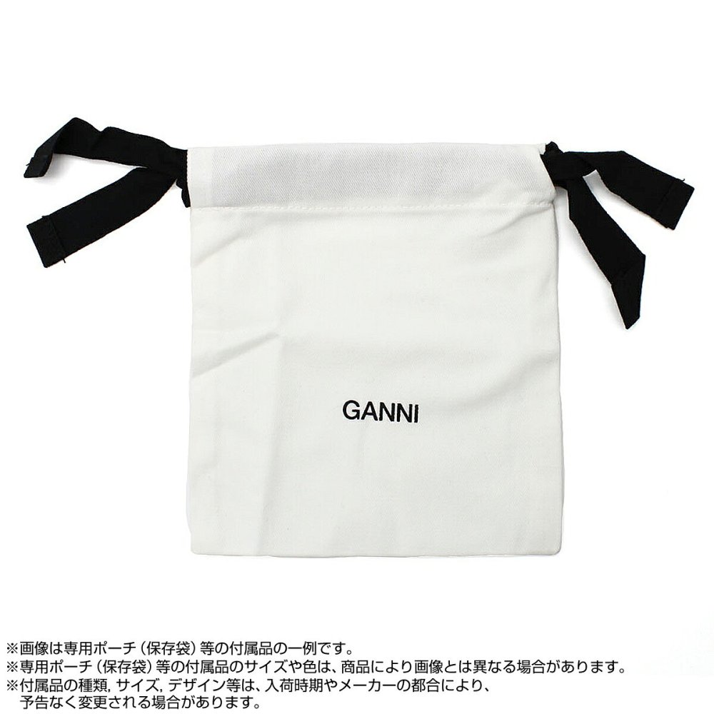 ガニー GANNI 財布 小銭入れ付き 二つ折り財布  B3010134-436 Bou Travel Wallet レディース バーガンディ 海外正規品
