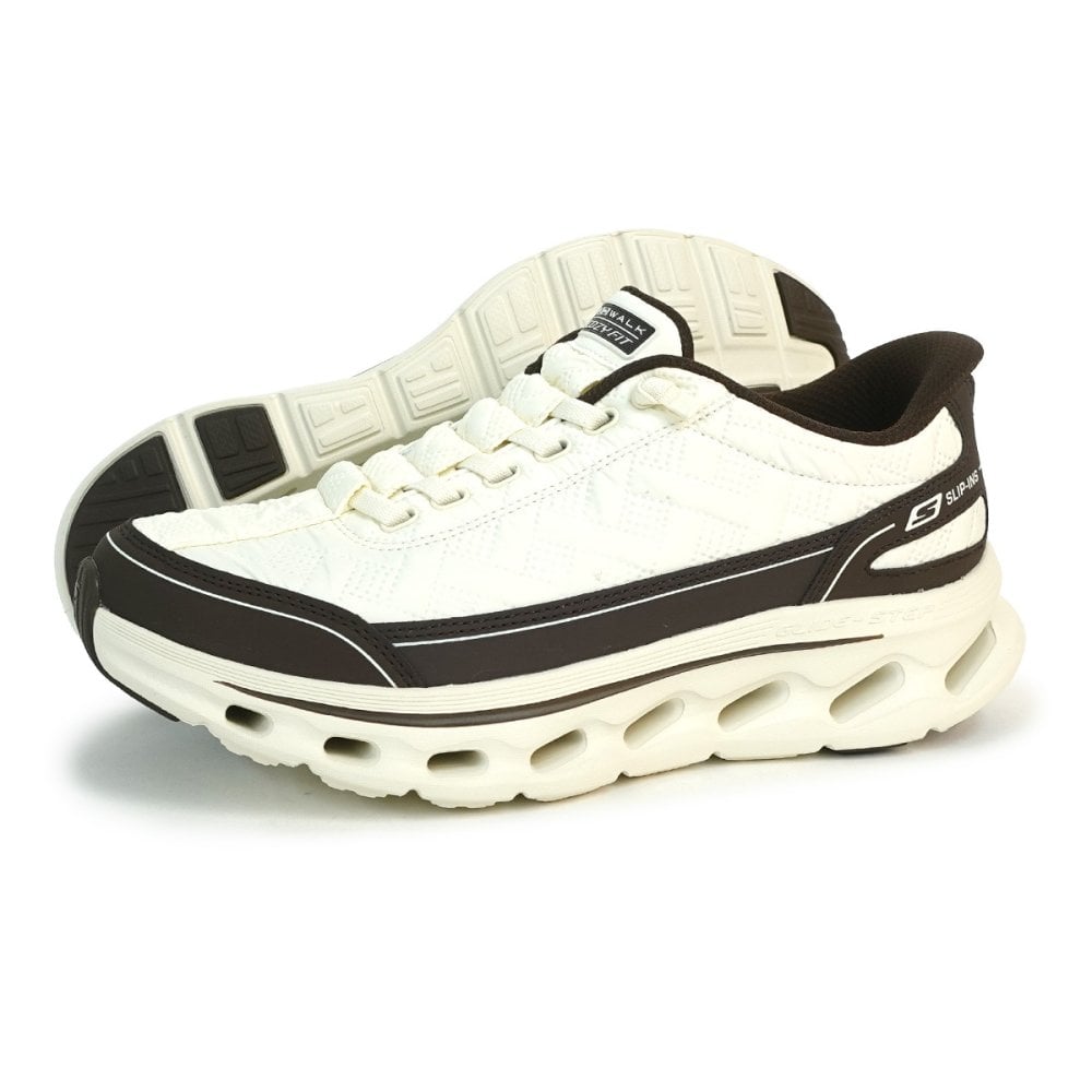 SKECHERS スケッチャーズ スニーカー スリップインズ ゴーウォーク グライドステップ 2.0 コージーフィット ウォーカー 217035 TNBR タン/ブラウン