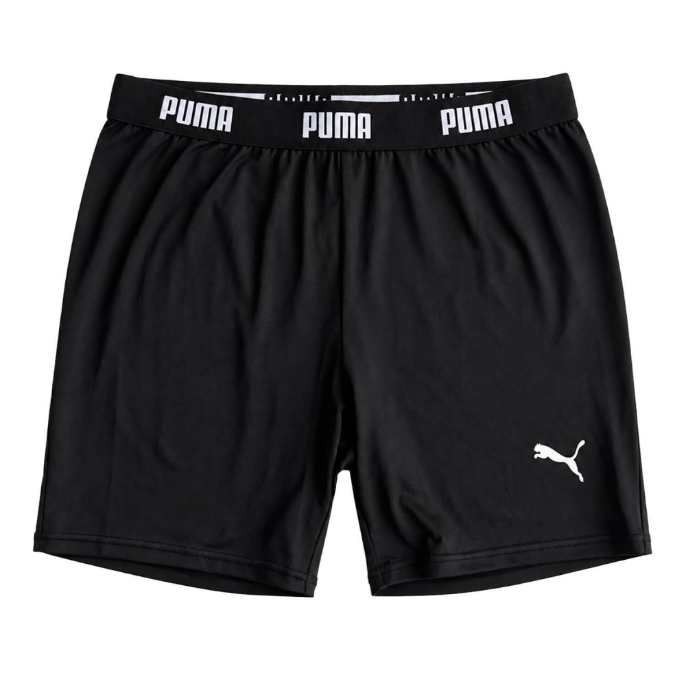 PUMA BODYWEAR プーマ アンダーパンツ レディース 下着 キッズ ガールズ  インナー 透け防止 ストレッチ スポーツ ブランド ヨガ 運動 肌着 無地 ワンポイント 小学生 中学生 高校生 女子 黒 M L LL karlas