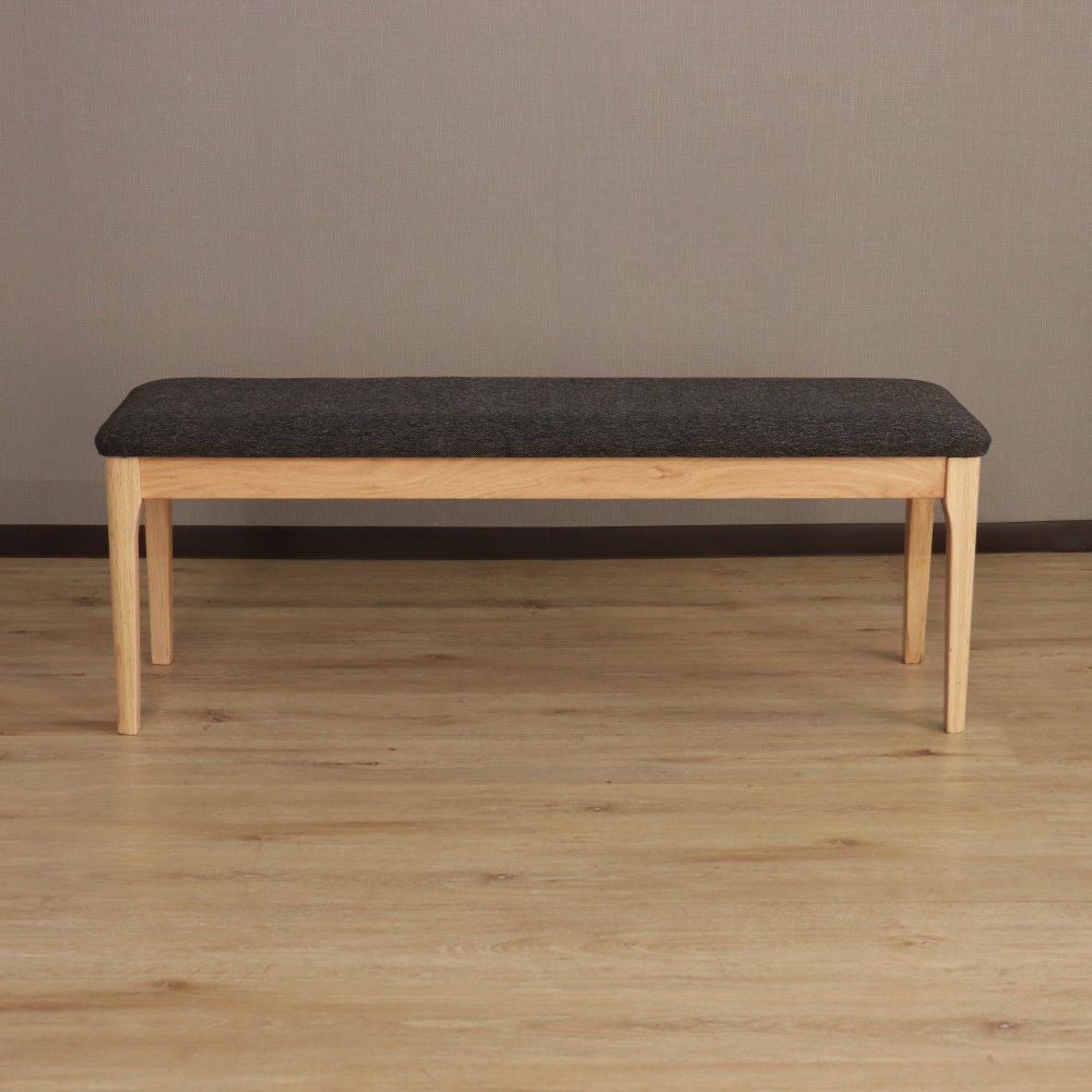 ダイニングベンチ メーベル レッドオーク 天然木 92cm・120cm ナチュラル・ブラウン W92xD35xH44cm / W120xD35xH44cm ベンチ 長椅子 食卓椅子 ダイニング 木製 ナチュラル ブラウン おしゃれ