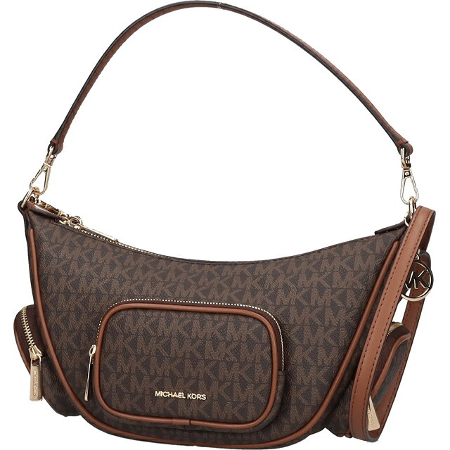 マイケルコース ショルダーバッグ レディース アウトレットブランド MICHAEL KORS メリット 2WAY 35R6G0WC1B-BR BROWN