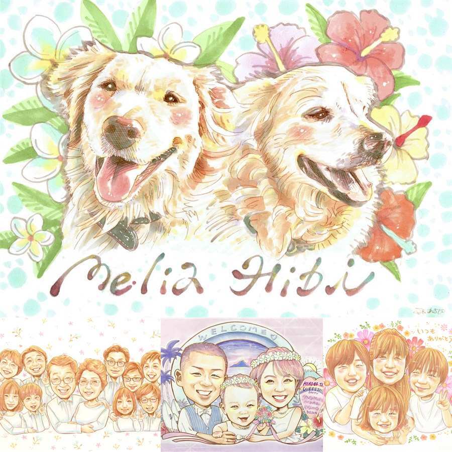 誕生日のプレゼントに、感謝の気持ちが伝わる似顔絵ギフト。 贈り物 似顔絵 ペット ギフト 名入れ 手描き プレゼント 誕生日 サプライズ 記念 記念日 ねこ 猫 いぬ 犬 名入れ 修正無料 下書き確認 かわいい 宝物 そっくり 一生もの 愛猫 宝物 動物 愛犬 感動 感謝の品 白寿祝い ウェディングギフト オーダーメイド 披露宴 応援 米寿祝い カラフル 闘病中の方への励まし 家族 初任給