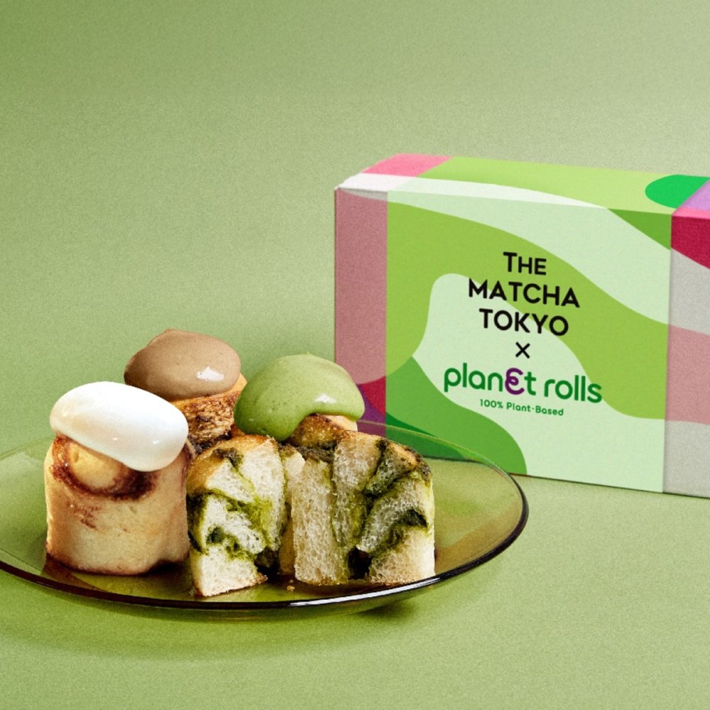 THE MATCHA TOKYO × planet rolls / シナモン・抹茶・ほうじ茶・MIX お誕生日 母の日 父の日 敬老の日 還暦祝い クリスマスプレゼント お中元 お歳暮グルメプレゼント 菓子パン スイーツ