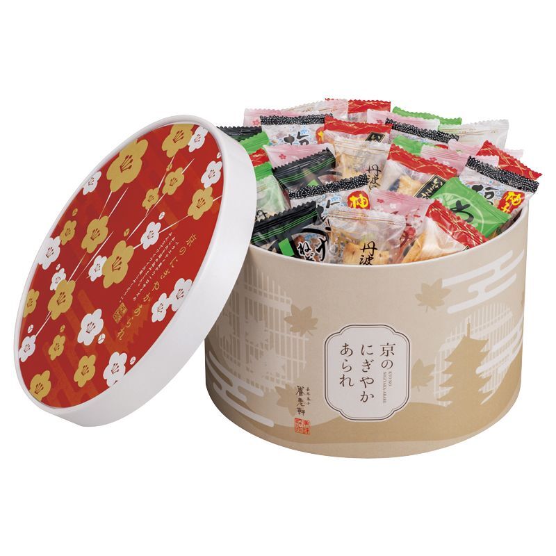 お歳暮・冬ギフト 京都 養老軒 京のにぎやかあられ (YJ-NNB) ※送料無料(北海道・沖縄・離島への配送不可)
