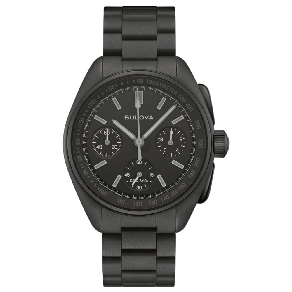 ブローバ BULOVA 限定モデル 腕時計 メンズ アーカイブシリーズ Archive Series ルナ パイロット クロノグラフ ブラックホール Lunar Pilot 98A335【2026 新作】