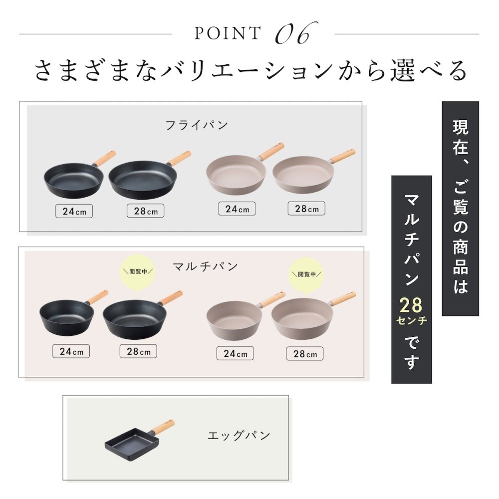 TI:DA マルチパン 28cm 深型 フライパン チタン＆ダイヤモンドWコーティング IH ガス対応 軽量 焦げつきにくい お手入れ簡単 ブラック グレー おしゃれ 万能フライパン 炒める 煮る 揚げる キッチン用品 新生活 結婚祝い 引っ越し祝い 料理好き プレゼント 実用的 ギフト TIDA ティーダ
