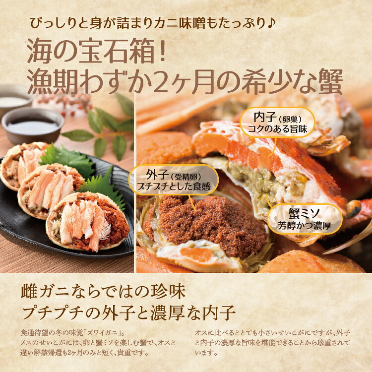 せいこ蟹 甲羅盛り 【数量限定】 越前がに 海鮮 詰め合わせ 福井県産 【冷凍便】美味しい贈物 お歳暮 ギフト