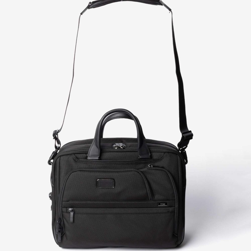 トゥミ TUMI ALPHA アルファ MEDIUM 15 EXP BRIEFCASE ミディアム 15インチ エクスパンダブル ブリーフケース 02603141D4 158971 ビジネスバッグ 通勤 メンズ バッグ ブラック