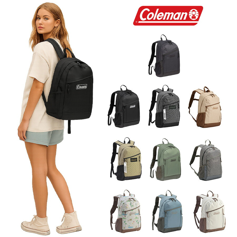 Coleman コールマン リュック 大容量 ウォーカー 15L デイパック バックパック ユニセックス 男女兼用 撥水 通勤 通学