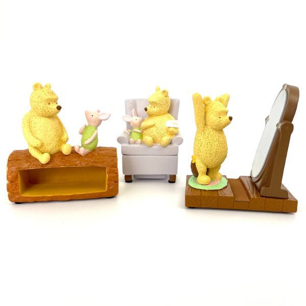 くまのプーさん くまのプーさん クラシック ステーショナリーセット プーさん ピグレット はちみつ デスク 文具 ブラウン