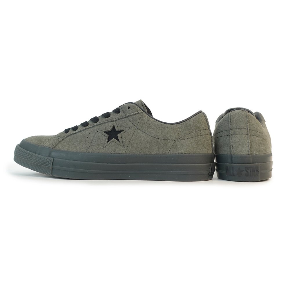 コンバース CONVERSE スニーカー メンズ レディース ローカット ワンスター スエード オリーブグレイ ONE STAR SUEDE OLIVE GRAY