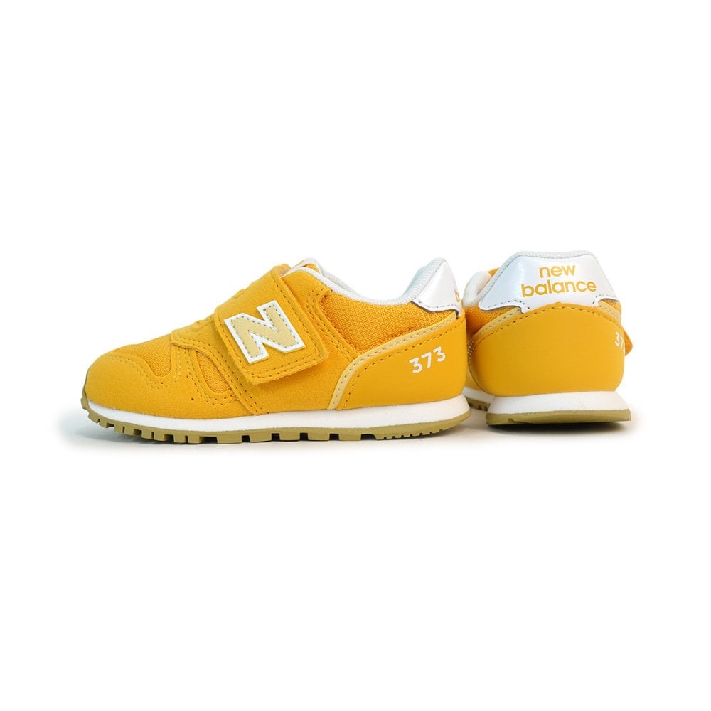 ニューバランス new balance 373 スニーカー 子供靴 ベビー シューズ 運動靴 靴 出産祝い 女の子 NB I373 7F9 W イエロー 運動会 通園 遠足