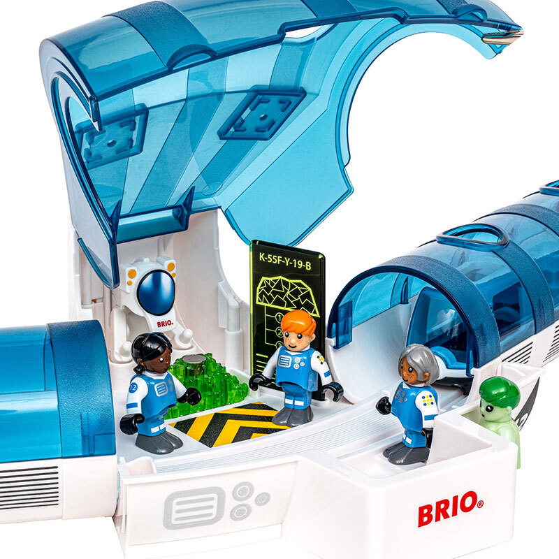 ブリオ レールトイ BRIO スペースデラックスセット  | 誕生日プレゼント 名入れ   3歳 4歳 5歳 女の子 男の子 誕生日 プレゼント おもちゃ  宇宙 スペースシャトル 木製 レールウェイ 電車 木のおもちゃ 木製玩具 誕生日 プレゼント ギフト brio 木製レール BRIO ブリオ