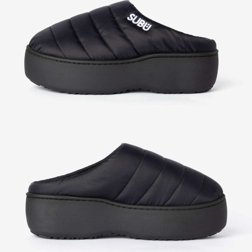 スブ SUBU Platform プラットフォーム スリッポン 厚底 スリッパ サンダル 冬用サンダル レディース シューズ