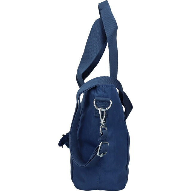 キプリング トートバッグ レディース ブランド Kipling ミンタ M UP ロゴ ワンポイント 無地 2WAY KI8642-5PZ Casual Blue