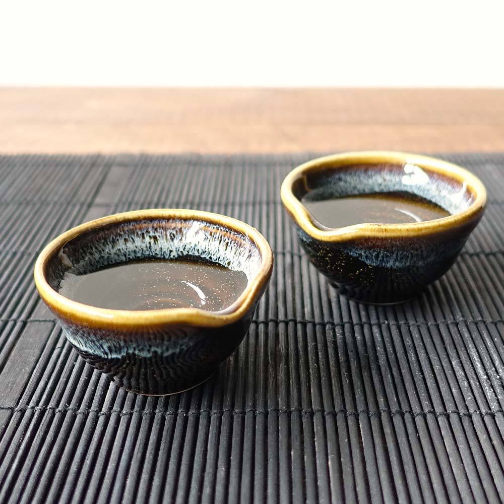 星空 窯変 酒器セット 美濃焼 おしゃれ 大人かっこいい 冷酒器 徳利 おちょこ セット 盃 とっくり 流し釉 和モダン 片口 日本酒 日本製 ぐい呑み お猪口 陶器 ドレッシングボウル 小鉢 お酒 おすすめ 人気