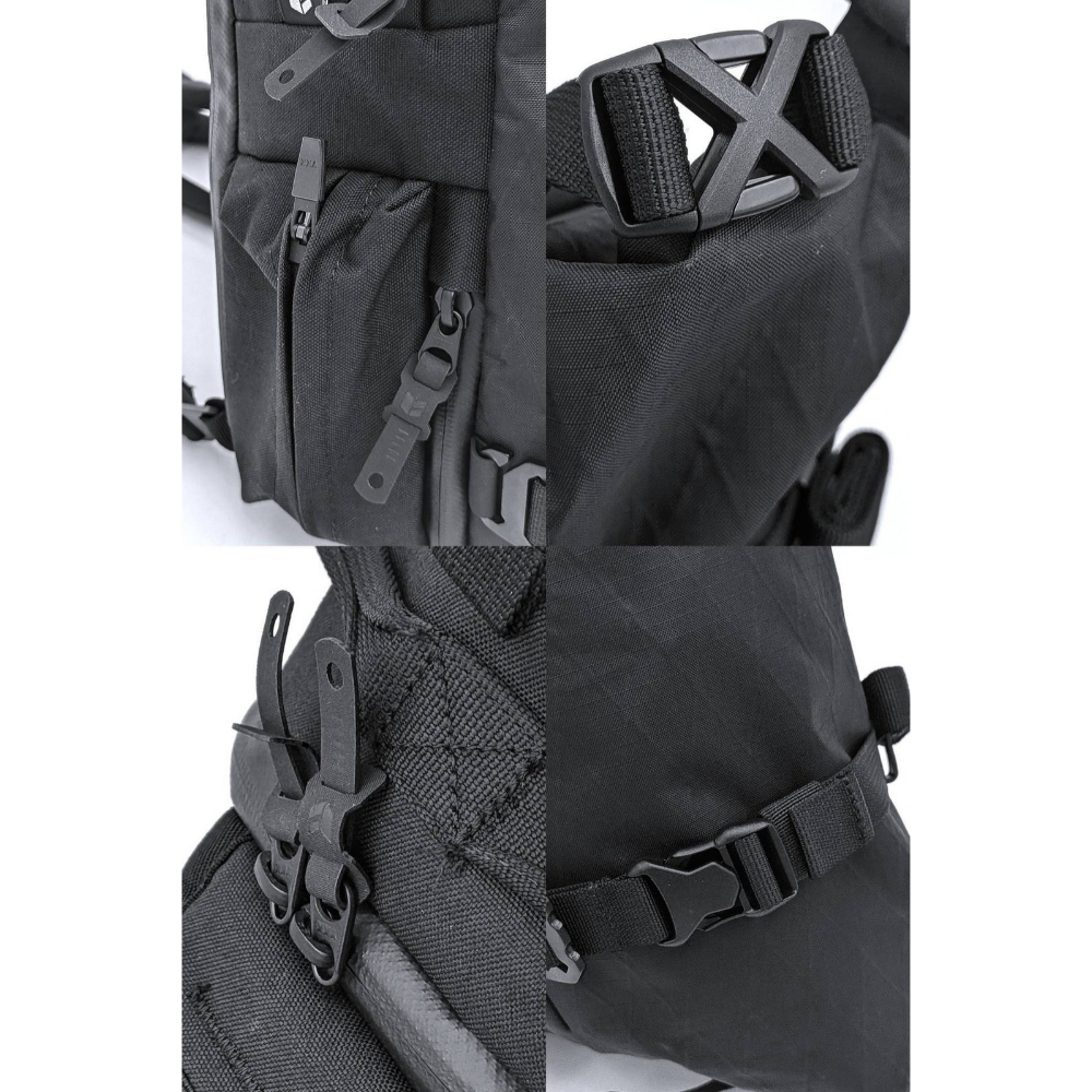 【ラッピング無料】CODE OF BELL コードオブベル X-PAK SPORT スリングバッグ ボディバッグ 拡張式 7L 11.5L X-PAC ブラック メンズ 誕生日 ギフト プレゼント