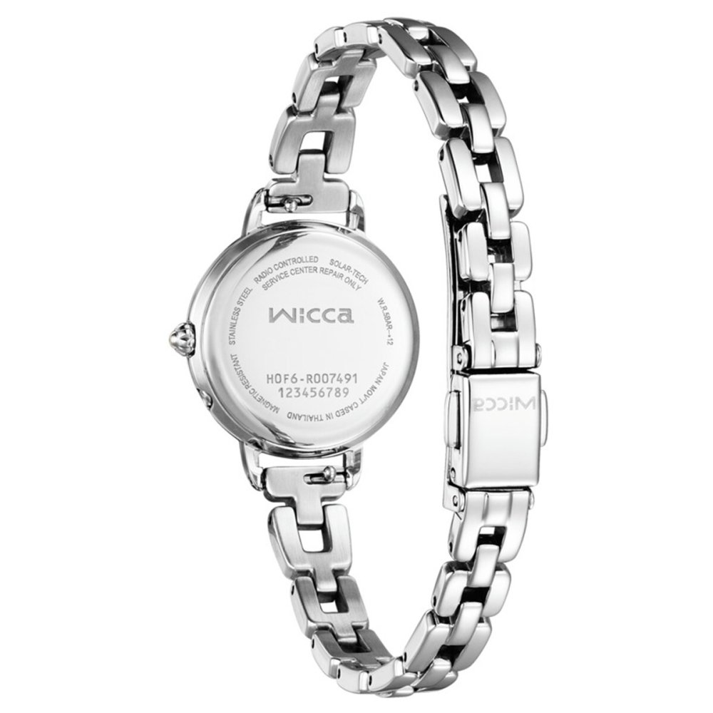 シチズン ウィッカ CITIZEN wicca ソーラーテック 電波時計 限定モデル 腕時計 レディース KL0-511-21 カフェタイム 替えバンド付属【2026 新作】