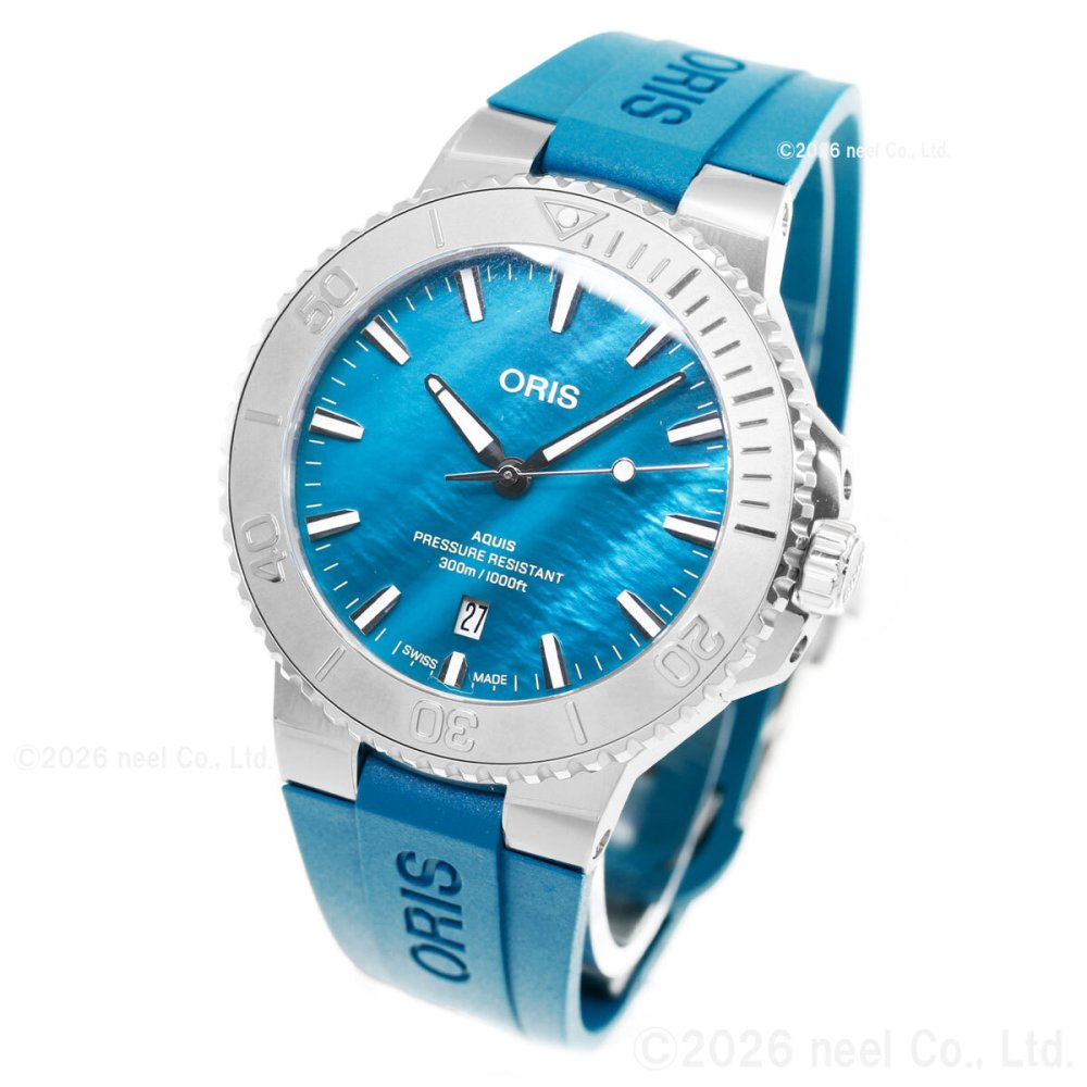 オリス ORIS アクイスデイト ニューヨークハーバー リミテッドエディション II 腕時計 メンズ 限定 01 733 7789 4187-Set