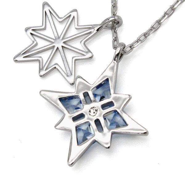 SWAROVSKI スワロフスキー ネックレス 5734252 Symbolica アクセサリー ブルー シルバー レディース