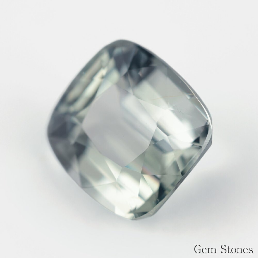 非加熱 グリーンサファイア 2.83ct ルース 宝石 裸石 大粒 グリーン イエロー サファイア ジュエリー オリジナル 制作 コレクション 誕生石 9月 記念 お守り 誕生日 プレゼント